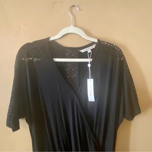 Trina Turk jumpsuit with lace inserts